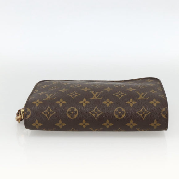 LOUIS VUITTON Monogram Orsay Clutch Bag M51790 LV Auth BAZ849