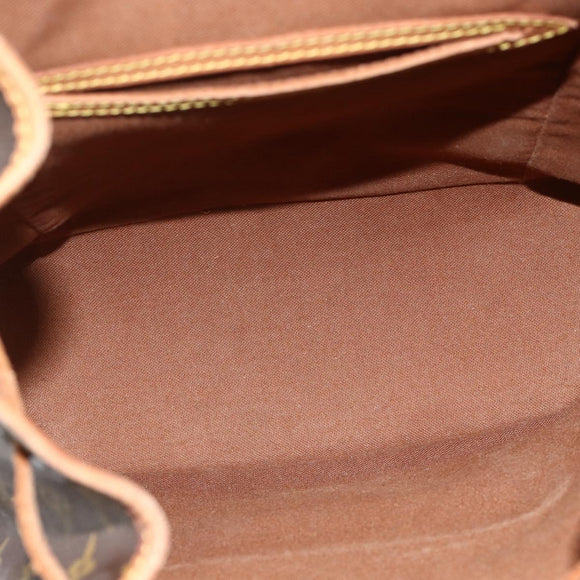 LOUIS VUITTON Monogram Montsouris MM Backpack M51136 LV Auth BAZ851