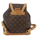LOUIS VUITTON Monogram Montsouris MM Backpack M51136 LV Auth BAZ851-2