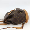 LOUIS VUITTON Monogram Montsouris MM Backpack M51136 LV Auth BAZ851-3