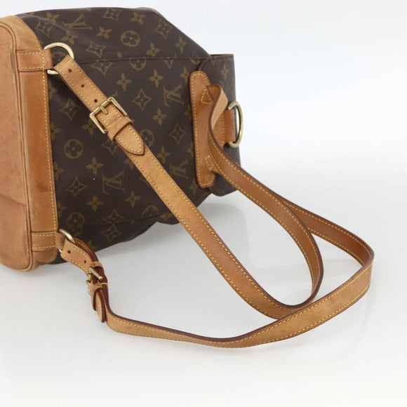 LOUIS VUITTON Monogram Montsouris MM Backpack M51136 LV Auth BAZ851