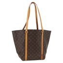 LOUIS VUITTON Monogram Sac Shopping Tote Bag M51108 LV Auth BAZ852-1