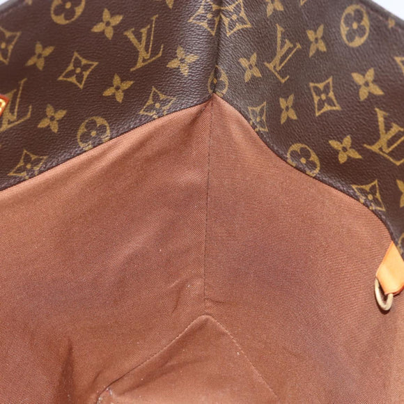LOUIS VUITTON Monogram Sac Shopping Tote Bag M51108 LV Auth BAZ852