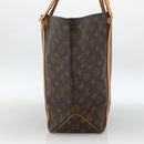 LOUIS VUITTON Monogram Sac Shopping Tote Bag M51108 LV Auth BAZ852-3