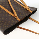 LOUIS VUITTON Monogram Sac Shopping Tote Bag M51108 LV Auth BAZ852-6