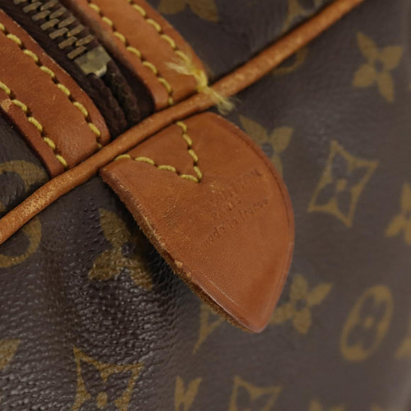 LOUIS VUITTON Monogram Sac Souple 55 Boston Bag M41622 LV Auth BAZ853