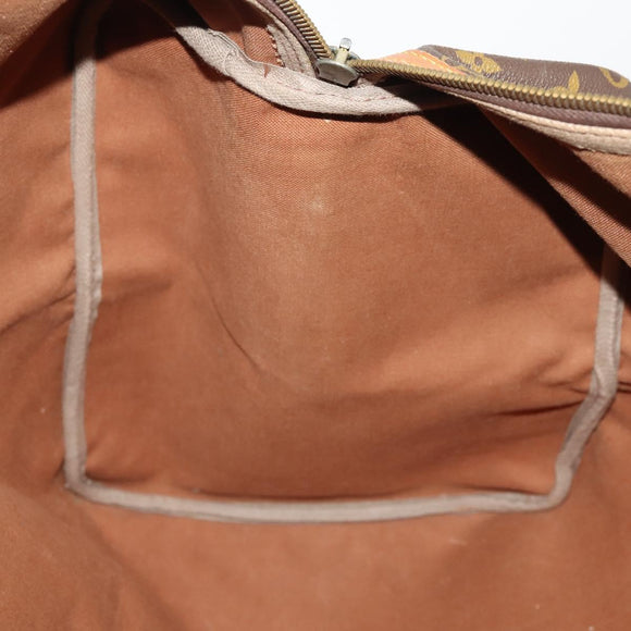 LOUIS VUITTON Monogram Sac Souple 55 Boston Bag M41622 LV Auth BAZ853