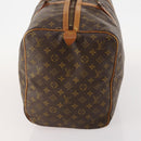 LOUIS VUITTON Monogram Sac Souple 55 Boston Bag M41622 LV Auth BAZ853-3