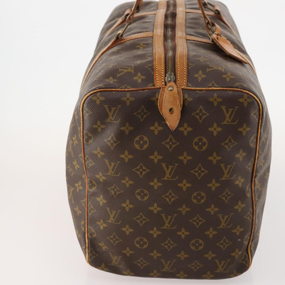 LOUIS VUITTON Monogram Sac Souple 55 Boston Bag M41622 LV Auth BAZ853