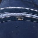 GUCCI GG Supreme Sherry Line Shoulder Bag PVC Navy Gold Red Auth BAZ856-17