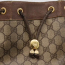 GUCCI GG Supreme Web Sherry Line Bag PVC Beige Gold 164 02 034 Auth BAZ858-19