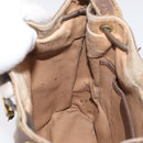 GUCCI GG Supreme Web Sherry Line Bag PVC Beige Gold 164 02 034 Auth BAZ858-22