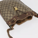GUCCI GG Supreme Web Sherry Line Bag PVC Beige Gold 164 02 034 Auth BAZ858-7