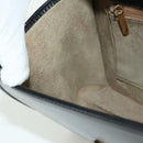 TIFFANY&Co. Chain Shoulder Bag Leather 2way Black Gold Auth BAZ864V-21