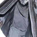 CHANEL COCO Mark Tragetasche Lackleder Schwarz Gold CC Auth BAZ868-19