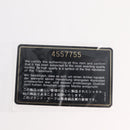 CHANEL COCO Mark Tragetasche Lackleder Schwarz Gold CC Auth BAZ868-12
