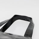 CHANEL COCO Mark Tragetasche Lackleder Schwarz Gold CC Auth BAZ868-14