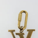 LOUIS VUITTON Bijoux Sac LV Flag Key Holder metal Gold Tone MP2484 Auth BAZ874A-6