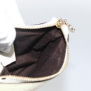 GUCCI GG Canvas Pouch Pink Gold Auth BAZ875A-18