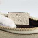 GUCCI GG Canvas Pouch Pink Gold Auth BAZ875A-11