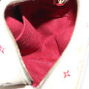 LOUIS VUITTON Monogram Multicolor Trousse Wapity Pouch White M58033 Auth BAZ880A-11