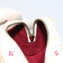 LOUIS VUITTON Monogram Multicolor Trousse Wapity Pouch White M58033 Auth BAZ880A-17