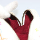 LOUIS VUITTON Monogram Multicolor Trousse Wapity Pouch White M58033 Auth BAZ880A-18