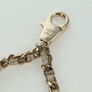 CHANEL Matelasse Air Pods Case & Coin Purse Lamb Skin Gold CC Auth BAZ881SAM-20