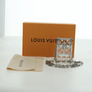 LOUIS VUITTON Trunk Box Pouch Bag metal Silver M00752 LV Auth BAZ882SAM-12