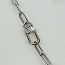 LOUIS VUITTON Trunk Box Pouch Bag metal Silver M00752 LV Auth BAZ882SAM-8