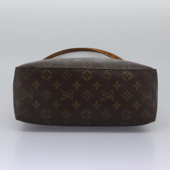 LOUIS VUITTON Monogram Looping GM Shoulder Bag M51145 LV Auth BD001
