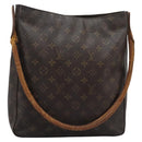 LOUIS VUITTON Monogram Looping GM Shoulder Bag M51145 LV Auth BD001-1