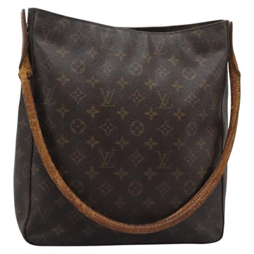 LOUIS VUITTON Monogram Looping GM Shoulder Bag M51145 LV Auth BD001