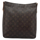 LOUIS VUITTON Monogram Looping GM Shoulder Bag M51145 LV Auth BD001-2