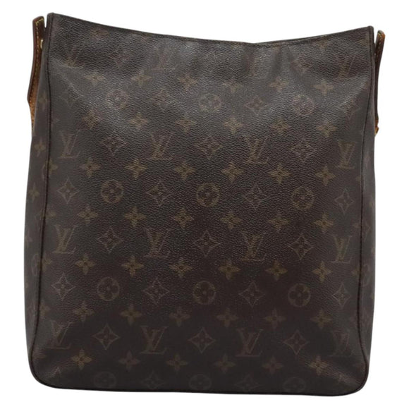 LOUIS VUITTON Monogram Looping GM Shoulder Bag M51145 LV Auth BD001
