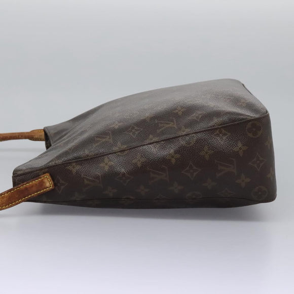 LOUIS VUITTON Monogram Looping GM Shoulder Bag M51145 LV Auth BD001