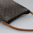 LOUIS VUITTON Monogram Looping GM Shoulder Bag M51145 LV Auth BD001-14