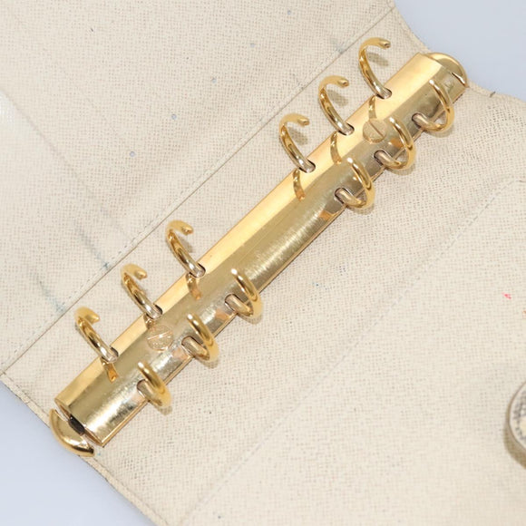 LOUIS VUITTON Damier Azur Agenda MM Day Planner Cover R20707 LV Auth BD009