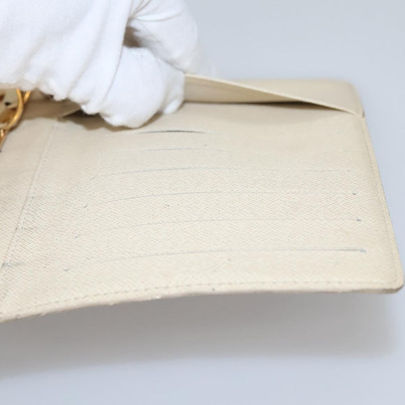 LOUIS VUITTON Damier Azur Agenda MM Day Planner Cover R20707 LV Auth BD009