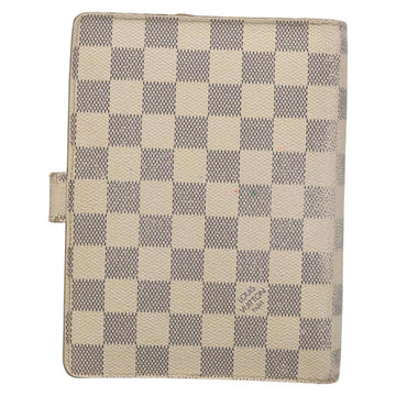 LOUIS VUITTON Damier Azur Agenda MM Day Planner Cover R20707 LV Auth BD009 - 0
