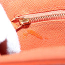 LOUIS VUITTON Damier Color Elemon Clutch Bag Orange Pimon N41299 LV Auth BD015-11