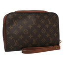 LOUIS VUITTON Monogram Orsay Clutch Bag M51790 LV Auth BD026-1