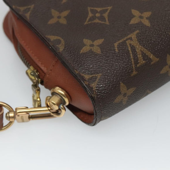 LOUIS VUITTON Monogram Orsay Clutch Bag M51790 LV Auth BD026
