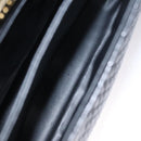 BALLY Hand Bag Leather Black Gold Auth BD031-16