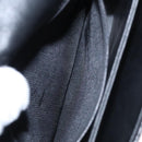 BALLY Hand Bag Leather Black Gold Auth BD031-20