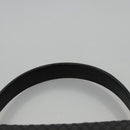 BALLY Hand Bag Leather Black Gold Auth BD031-8