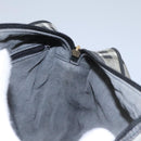 Burberrys Nova Check Shoulder Bag PVC Leather Gray Gold Auth BD032-20