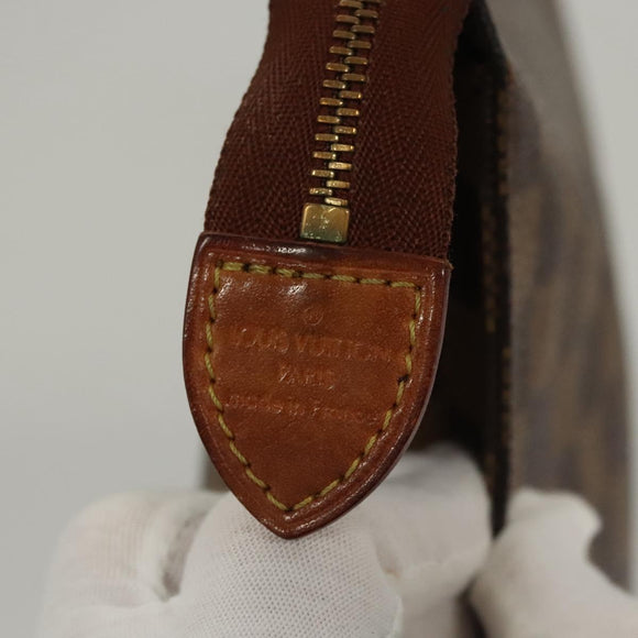 LOUIS VUITTON Damier Ebene Posh Toilette 26 Pouch N47543 LV Auth BD042