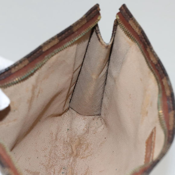 LOUIS VUITTON Damier Ebene Posh Toilette 26 Pouch N47543 LV Auth BD042