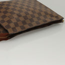 LOUIS VUITTON Damier Ebene Posh Toilette 26 Pouch N47543 LV Auth BD042-5